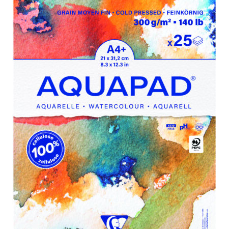 Clairefontaine Aquapad Spiralblock